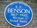 Benson, E F